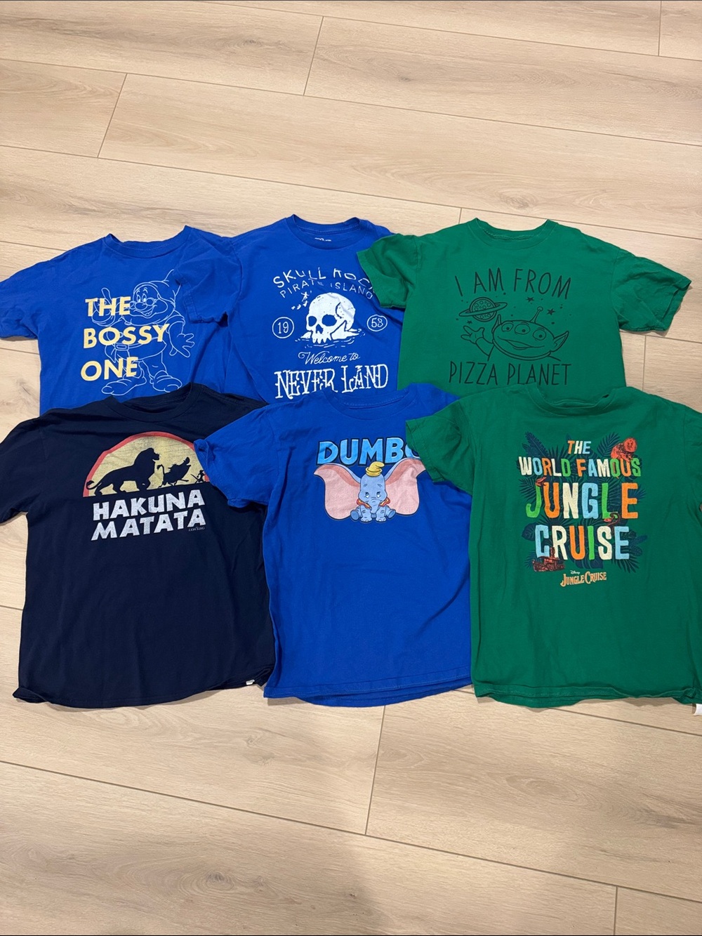 Boys youth medium Disney shirts